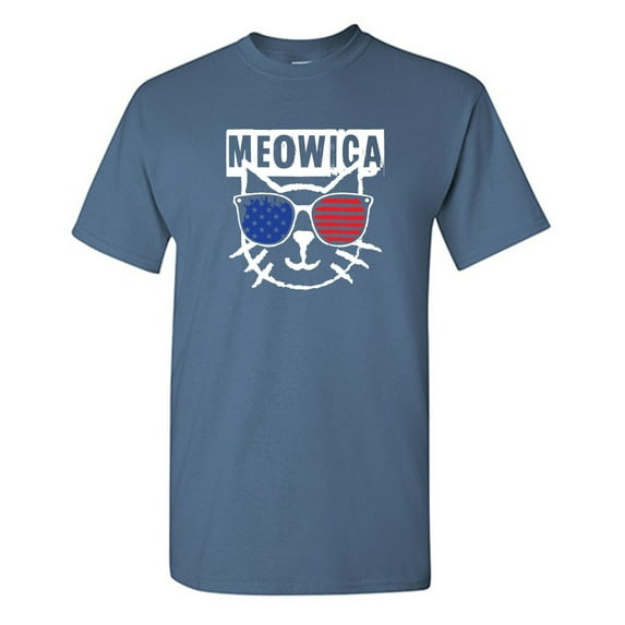 Meowica Sarcastic Humor Graphic Tees Gift For Mens Novelty Funny T Shirt