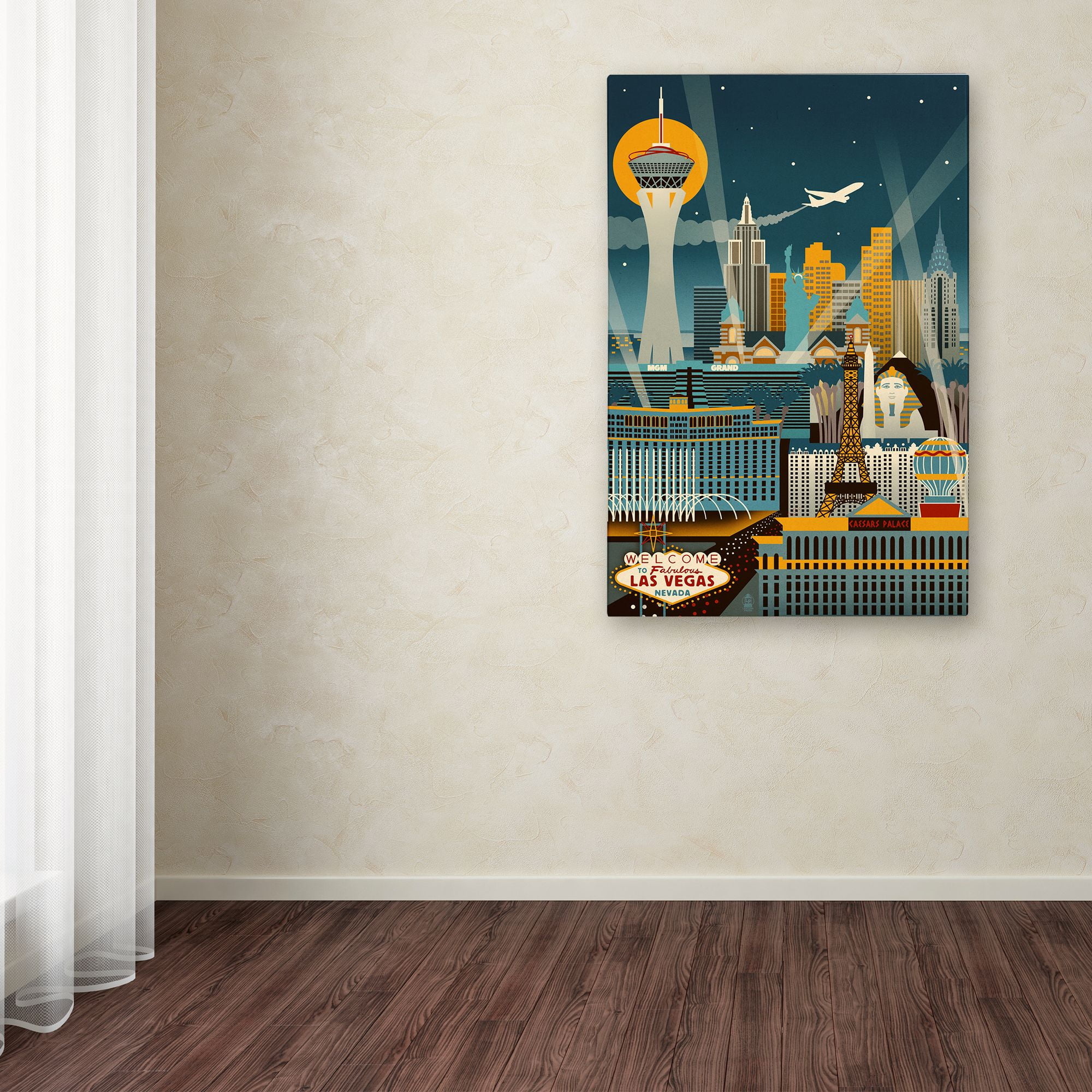 Trademark Fine Art 'Travel 132' Canvas Art by Lantern Press
