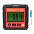thumbnail image 2 of Digital Angle Finder, Level Angle Finder Digital Angle Gauge 4x90 Degree Range Digital Level Box Angle Gauge with Magnetic Base, 2 of 7