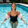 thumbnail image 6 of Adult Printed Inflatable Arm Floaties 2 Pack, Leakproof PVC Swimming Arm Bands, Portable Buoyancy Float Sleeves for Pool Seaside Beginner Summer Outdoor Water Sports Training, 6 of 6