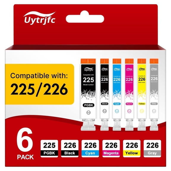 PGI225 CLI226 Ink Cartridges to use with PIXMA MG6120 MG6220 MG5320 MX882 Printer