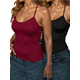 thumbnail image 1 of Set De Dos Blusas Mujer Tirantes Casual Blusa Crop Top Dama UNITALLA, 1 of 7