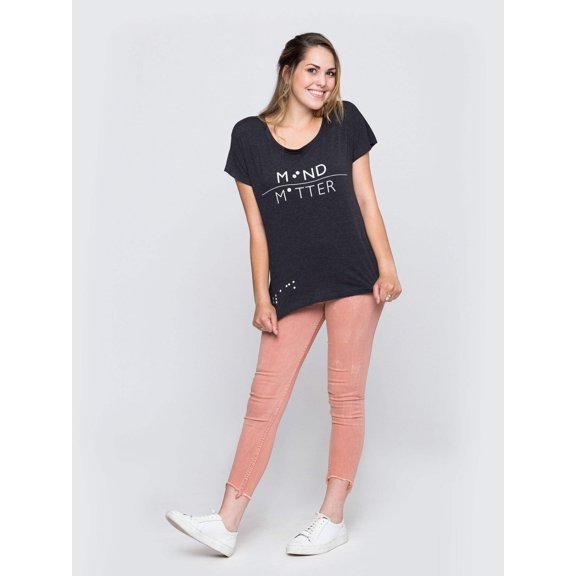 Women's "Mind Over Matter" Graphic Dolman