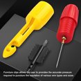 thumbnail image 4 of 2pcs Car Repairing Insulation Wire Piercing Tool Kit Automotive Maintenance Wire Pricker PeelFree Probe Test Hook Clip Set Puncture Clips, 4 of 6