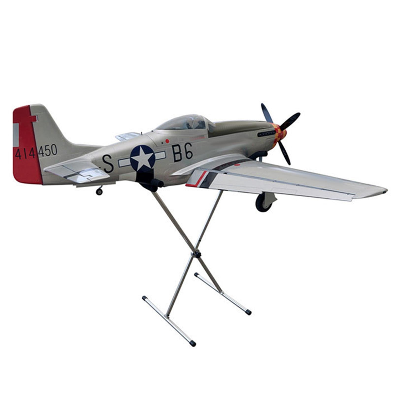 LeeQinersw RC Airplane Model Display Stand Aircraft Model Rack Multipurpose for Living Room Silver