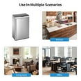 thumbnail image 6 of PayLessHere 13 Gallon 50 Liter Kitchen Trash Can High-Capacity with Lid Brushed Stainless Steel, 6 of 8