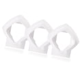 thumbnail image 1 of Carevas Wall Mount Bracket Stand Holder for Linksys Velop Tri-band Whole Home WiFi Mesh System, White 3 Pack, 1 of 7