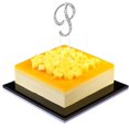 thumbnail image 2 of Pastel de de la Diamante Del a-Z , P Yuyangstore topper de la torta de la letra del alfabeto, 2 of 8