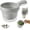 C, variant on Small Fruit Colander and Dual Layer Draining Basket, Fruit Washing Bowl with Strainer — Double-Layer Plastic Drain Bowl, Suitable for Vegetables, Berries, Tomatoes, and Grapes