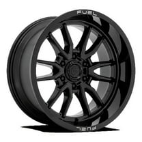 Fuel 1PC Aluminum Rim D760 CLASH 17X9in Gloss Black Finish, D76017908950