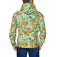 thumbnail image 5 of Zip Up Hoodies for Men - Tangerine Long Sleeve Comfrt Men'S Fashion Hoodies & Sweatshirts, Jackets for Men Hoodies Pullover Clothing Clothes with Pouch, 5 of 5