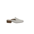 thumbnail image 2 of Via Spiga | Bibiane Stacked Heel Mules | White | Size 7.5, 2 of 8