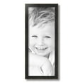 thumbnail image 2 of ArtToFrames 8" x 20" Distressed Black Picture Frame, 8x20 inch Black Wood Poster Frame (WOM-4740), 1 Pack, 2 of 7