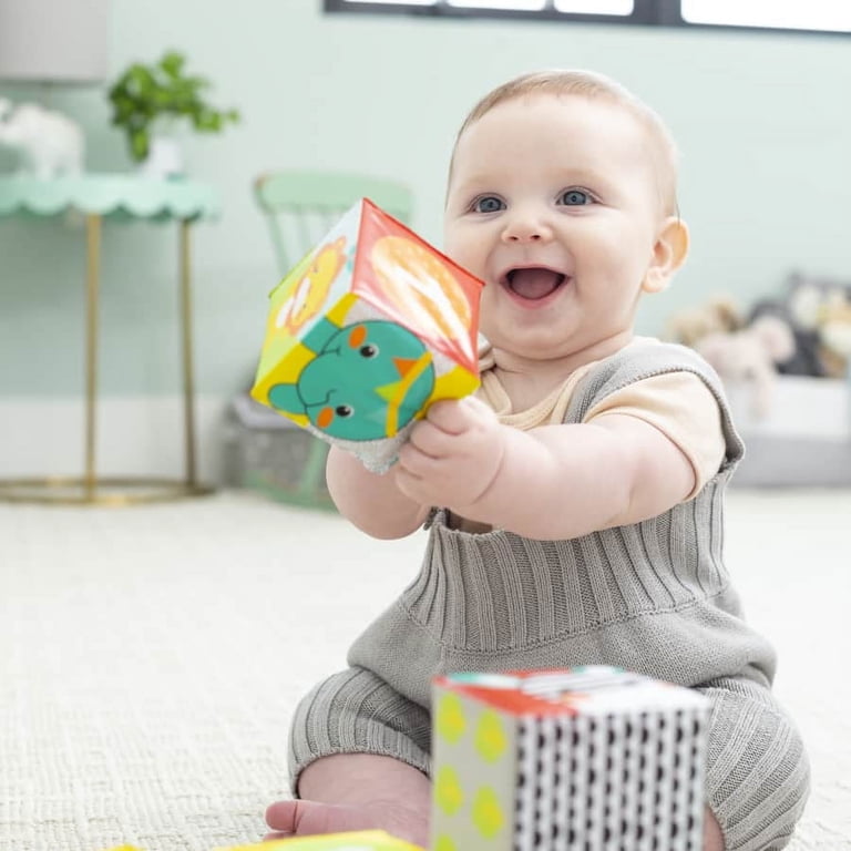 Infantino Colors & Numbers Bath Blocks, 6-Piece Set photo 4