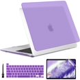 thumbnail image 1 of [2022 Upgrade] pour MacBook Pro M1 13 Pouces Cas Mince Fibre de Carbone Conception à la Mode Mince Couverture de Protection Compatible, 1 of 5
