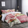 thumbnail image 1 of Juego de cama de tres piezas Serie Día de la Madre Dormitorio Decoración del hogar Juego de cama de tres piezas, 1 of 5