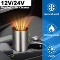 thumbnail image 3 of 12V Car Cup Heater&Defroster -150W Portable 360 Adjustable Heater for Windshield Defogging, Vehicle&Camping Use -Fast Heating in 10 Sec -ABS Material -Includes Non-Slip Mat&Suction Cup, 3 of 8
