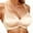 Complexion, variant on Bras for Women No Underwire, Satin Glossy Seamless Comfort Bra, Deep V Neck Push Up Bra, Plus Size Lingerie with Smooth Surface, 1-Pack