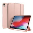 thumbnail image 1 of New iPad Pro 11 Case 2020 with Hard Back Cover -Transparent Lightweight Stand Case with Auto Sleep/Wake Feature ROSE GOLD, 1 of 8