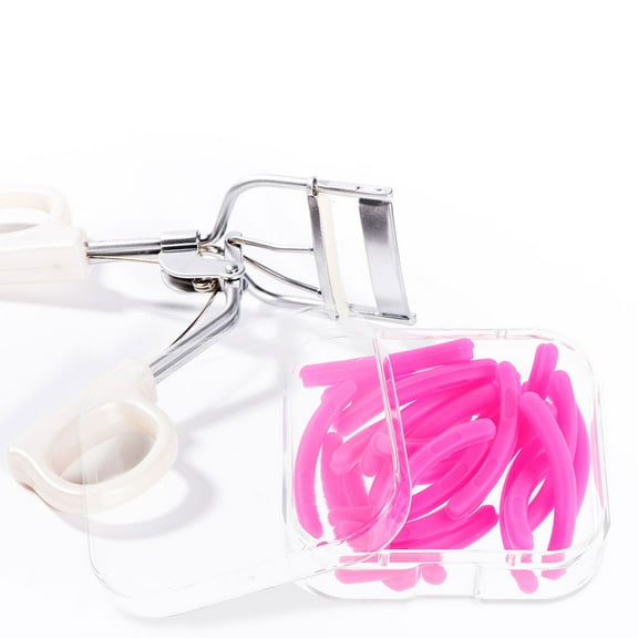 KONTONTY 48 Pcs Eyelash Curler Refill Pads Curlers Refills Curling Tool Pink