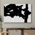 thumbnail image 2 of wall26 Canvas Print Wall Art Black &amp; White Ink Brush Strokes Abstract Shapes Illustrations Modern Art Decorative Elements Colorful Multicolor for Living Room, Bedroom, Office - 16"x24", 2 of 5