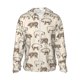 thumbnail image 1 of Balery Vintage Farm Pigs Sudadera ligera de manga larga con capucha y protección solar UPF 50+ para hombre y mujer, ideal para pesca y running-XX-Large, 1 of 7