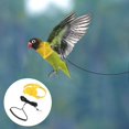 thumbnail image 5 of SHAR Parrot Harness and Leash (Yellow), Adjustable Parrot Flight Training Rope for Parrots Nylon Rope Bird Harness and Leash Kit for Birds Training Rope, 5 of 5