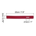 thumbnail image 2 of Uxcell 20cm Stretchy Belt Holders Pole Sleeve Cover Fishing Rod Strap, Red 10 Pack, 2 of 6