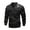 Black, variant on Men's Outdoor Climb Jacket Solid Color Pocket Long Sleeve Lightweight Athletic Run Sportswear Top