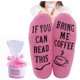 thumbnail image 2 of par de calcetines unisex casuales con el alfabeto If You Can Read This Cake, 2 of 5