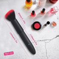 thumbnail image 3 of Masajeador corporal inalámbrico potente, estilo cepillo de maquillaje, 10 velocidades de vibración fuertes, masajeador de puntos de acupuntura facial, vibrador de maquillaje, 3 of 5