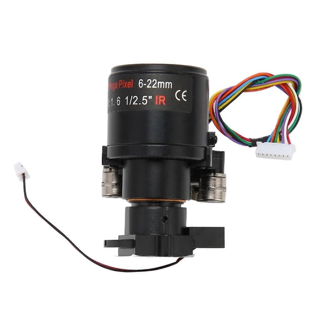Motorized Zoom Lens 6?22mm 5MP Focal Length High Precision Auto Zoom Autofocus IR Correction D14 Mount Fixed Iris Industrial Lens