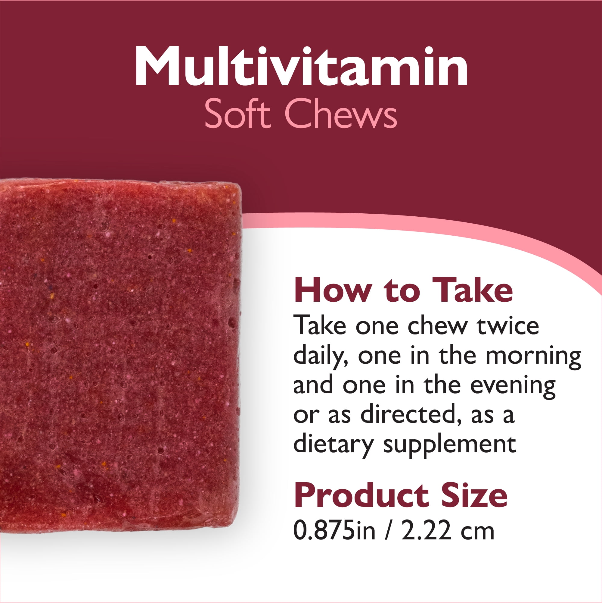 Celebrate Vitamins Bariatric Multivitamin Soft Chews - Very Cherry - 180 Count