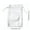 Silver - 16x11cm, variant on 100Pcs Drawstring Organza Bags Party Wedding Favor Gift Delicate Jewelry Pouches 9~12mm-Silver - 7x5cm