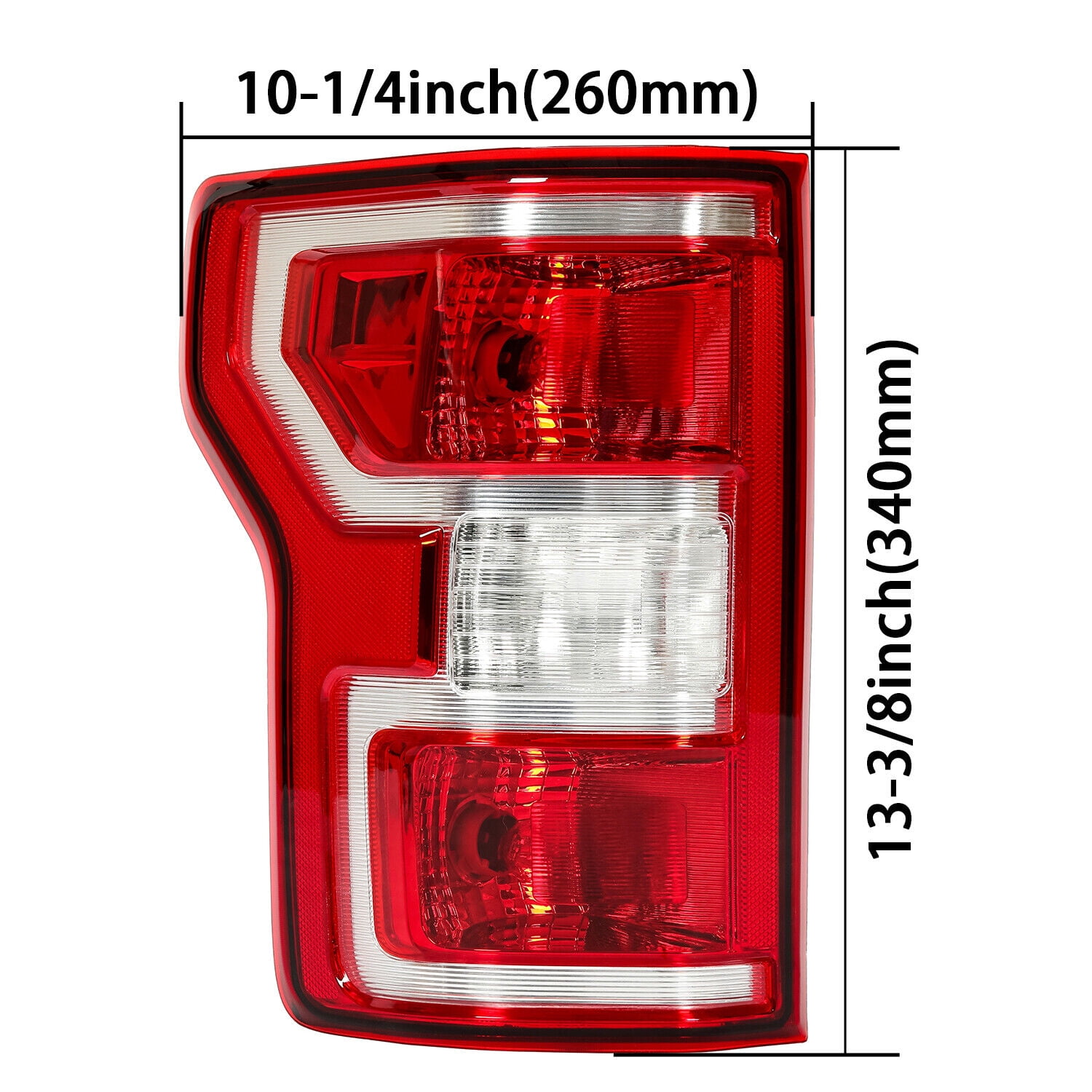 KOJEM Brake Tail Light Rear Lamp for Ford F150 F-150 18 19 20 Left Driver Side JL3Z13405H