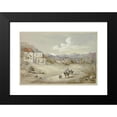 thumbnail image 2 of Elizabeth Murray 24x18 Black Modern Framed Museum Art Print Titled - Albenga on the Corniche (Costal) Road (1841), 2 of 5