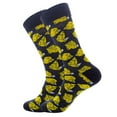 thumbnail image 2 of Harpily 6 Pairs Of Spring and Autumn New Printed Men's Medium Tube Socks, 2 of 4