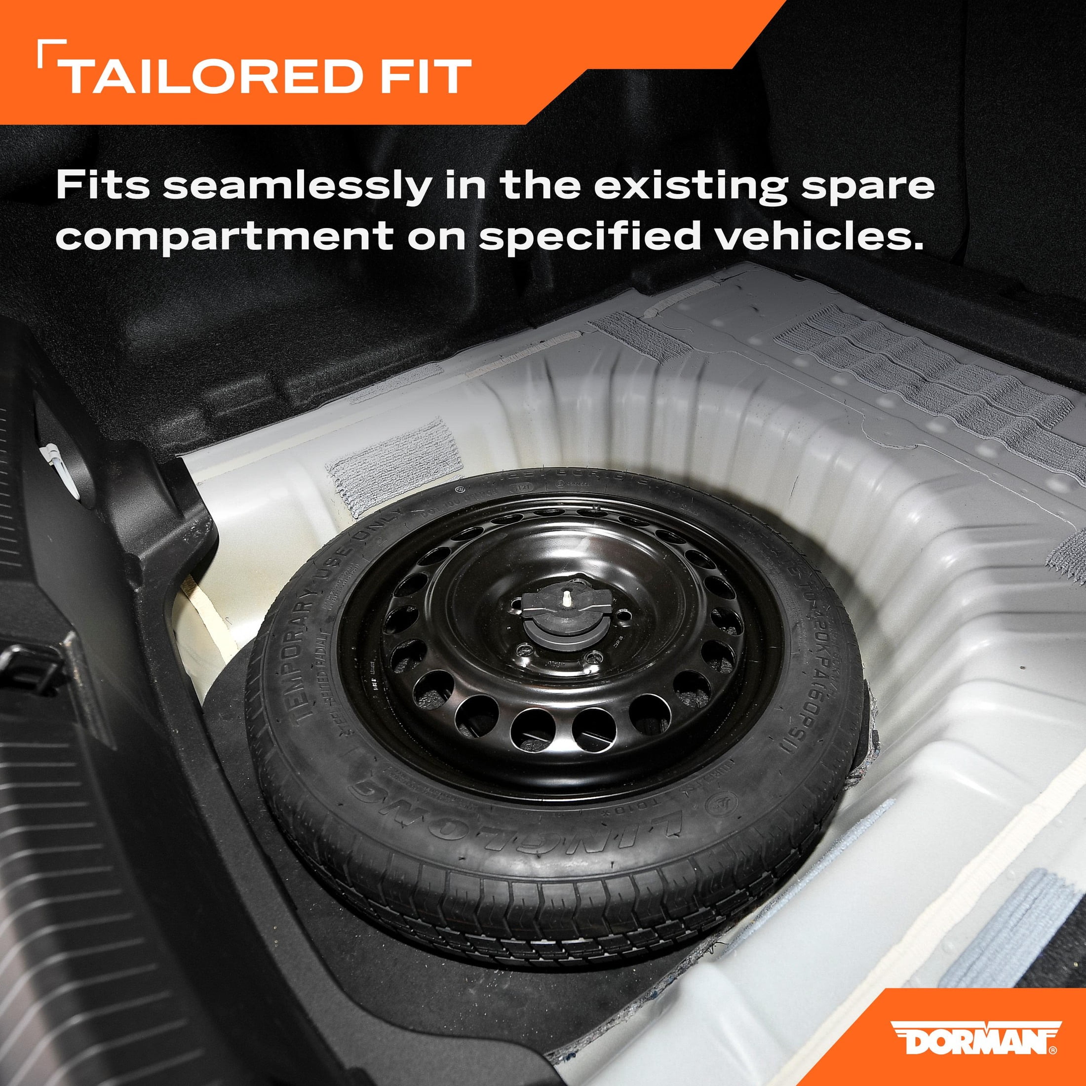 Dorman 925-982AS Spare Tire Kit for Specific Buick / Chevrolet Models