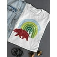 thumbnail image 3 of Bear & Landscape Art T-Shirt Women -Image by Shutterstock, Female x-Large, 3 of 4