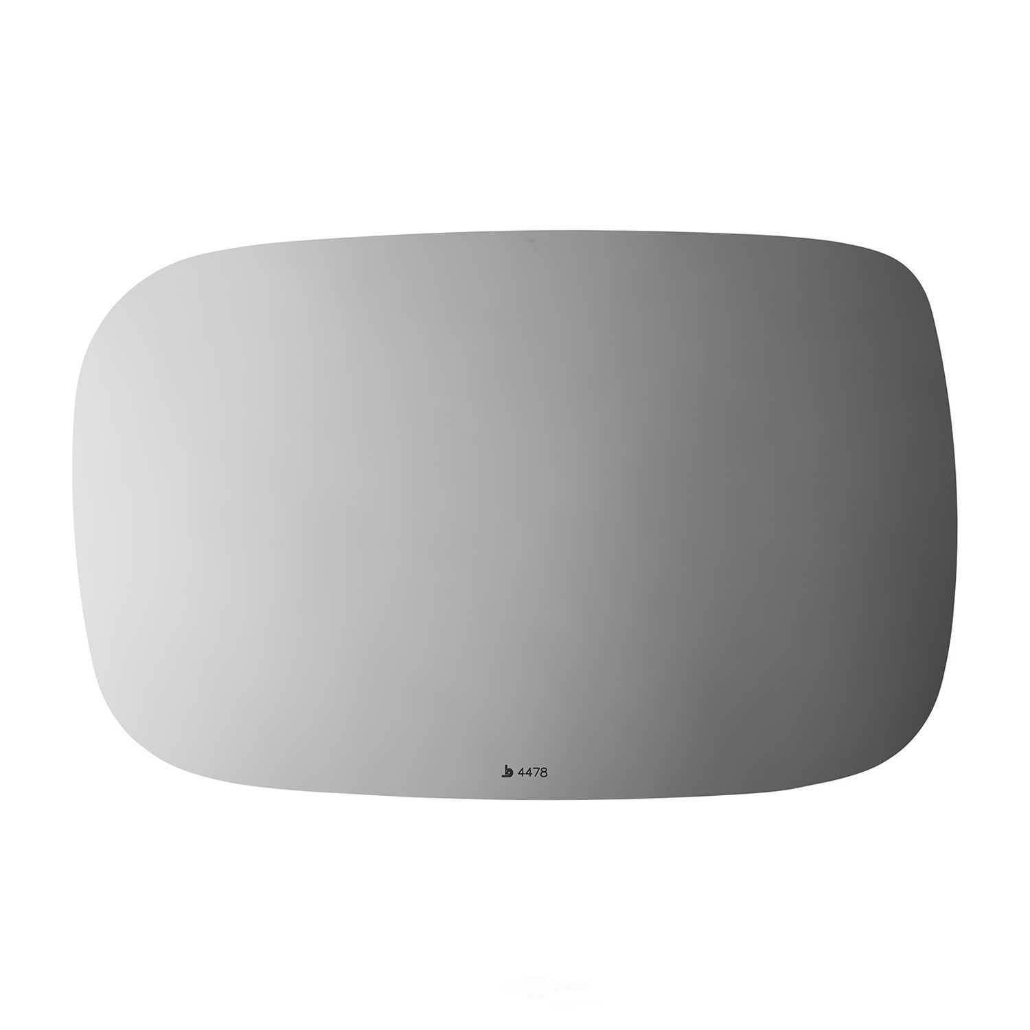 Burco Side View Mirror Replacement Glass - Clear Glass - 4478