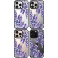 thumbnail image 3 of Case for iPhone 16 Pro, [10ft 4X Military-Grade Drop Protection] Durable & Shockproof Phone Case Cover Design for iPhone 16 Pro - Lavender - Clear Black, 3 of 6