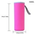 18.6oz Water Bottle Sleeve Neoprene Water Bottle Cover 550ML Glass