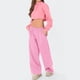 thumbnail image 4 of HongQid Women's Jogging Pants Sweatpants High Waist Sports Pants Casual Trousers Wide Leg Pants with Pockets, 4 of 8