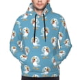 thumbnail image 4 of Hoodies for Men - cartoon Seagull Long Sleeve Comfrt Men'S Fashion Hoodies & Sweatshirts, Sweatshirts for Men Hoodies Pullover Clothing Clothes with Pouch, 4 of 7