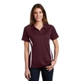 thumbnail image 1 of Polo Sport-Tek® Ladies PosiCharge® Micro-Mesh Colorblock. LST685 deporte-tek LST685, 1 of 1