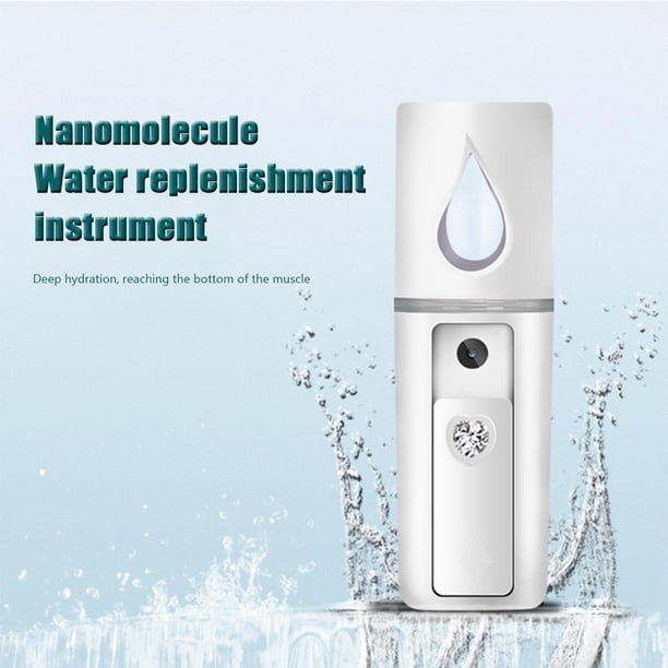 L2 Handy Nano Cool Mist Sprayer con espejo Recargable Facial Mister Steamer