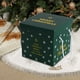 thumbnail image 5 of Caja de regalo navideña de 2 piezas, vacía, plegable, para oficina, color negro mate, 20 x 15 x 10 cm, 5 of 8
