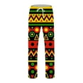 thumbnail image 2 of Afdoent Pants For Men Print Spring Summer Fashion Casual Pants Comfortable, 2 of 3