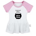 thumbnail image 1 of I've Put a Spell On You Hocus Pocus Funny Dresses For Baby, Newborn Babies Skirts, Infant Princess Dress, 0-24M Kids Graphic Clothes (Pink Raglan Dresses, 18-24 Months), 1 of 5