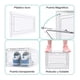 thumbnail image 3 of Caja Organizadora Transparente Plástico Acrílico Apilable Puerta Magnética, 3 of 4